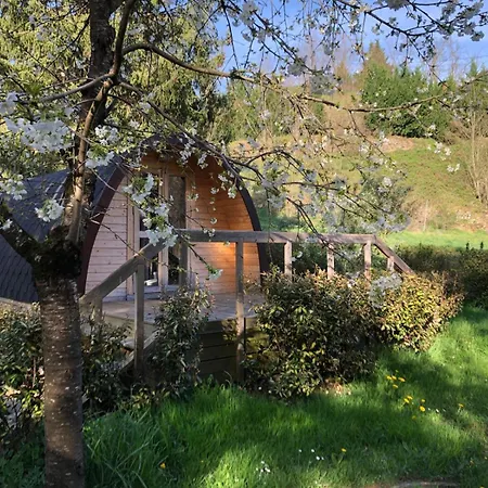 Camping Les Berges Du Doux Colombier-le-Vieux Exterior photo